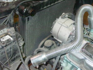 Removing cooling system